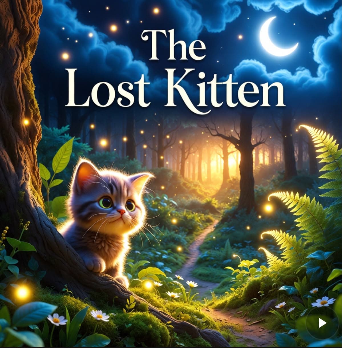 The Lost Kitten, a book made with InkABook